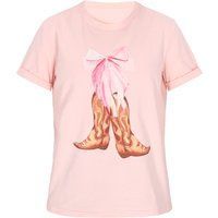 Faina T-Shirt Frauen Rosa