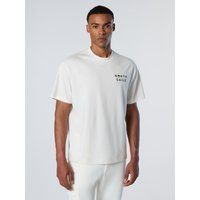 T-Shirt aus Bio-Baumwolle mit Grafikdruck