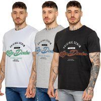 T-Shirt-Set mit Rundhalsausschnitt und Grafik