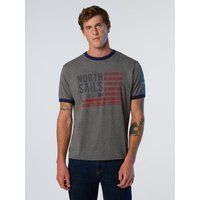Archivarisches T-Shirt mit amerikanischer Flagge