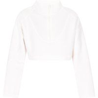 Mymo Sweatshirt Frauen Weiß