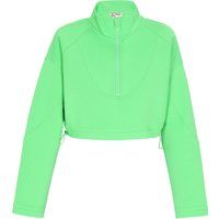 Mymo Sweatshirt Frauen Grün