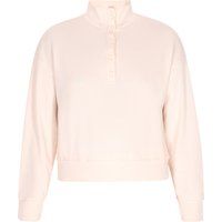 Relaxed Fit Sweatshirt mit Knopfleiste