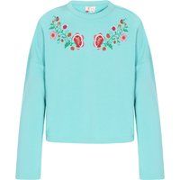 IZIA Sweatshirt Frauen Türkis