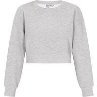 Cropped Langarm-Sweatshirt