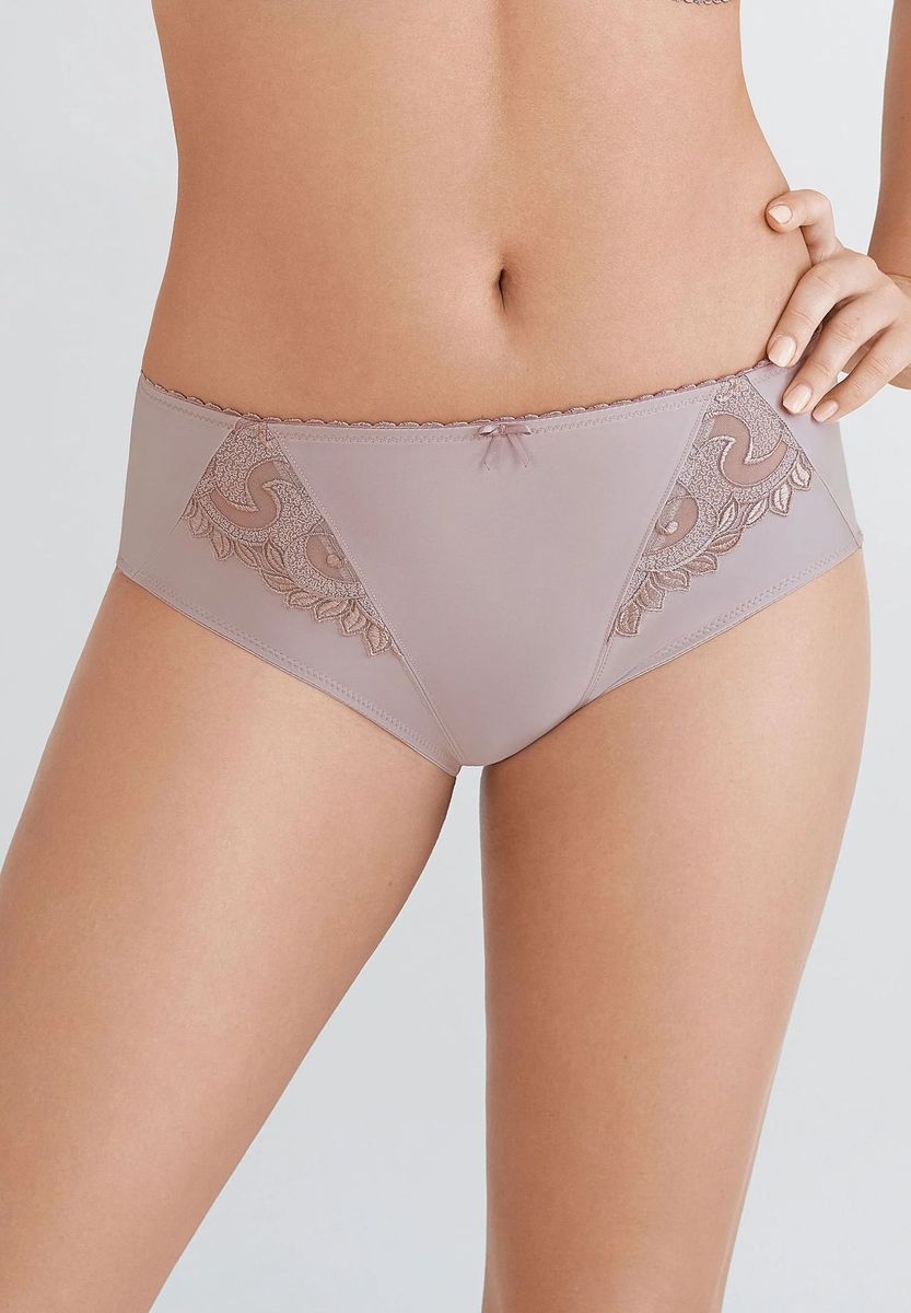 Taillenslip mit Spitzeneinsatz