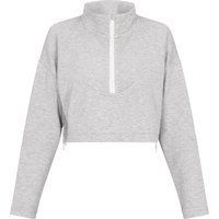Mymo Sweatshirt Frauen HellGrauMelange