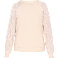 usha Sweatshirt Frauen Beige Grau