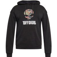 TUFFSKULL Sweatshirt Herren schwarz