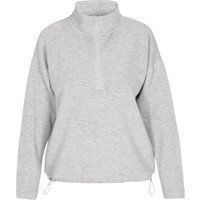 Lässiges Half-Zip-Pullover-Sweatshirt