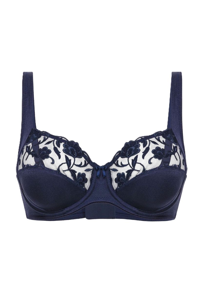 BH mit Blumenstickerei und Bügel