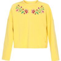 IZIA Sweatshirt Frauen Gelb