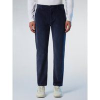 Cordhose mit geradem Bein