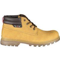 Lässige Leder Midtop Stiefel für Herren