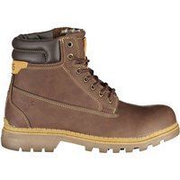 Braune Schnürstiefelette für Herren