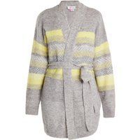 IZIA Strickjacke Damen Grau Mehrfarbig