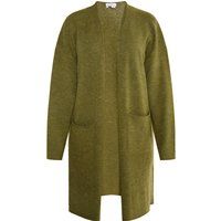 usha Langer Cardigan Damen oliv