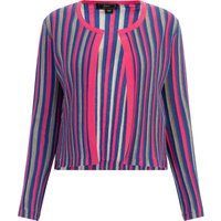 Faina Strickjacke Damen Rosa Mehrfarbig