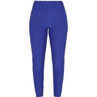 Strukturierte, hochtaillierte Sport Leggings