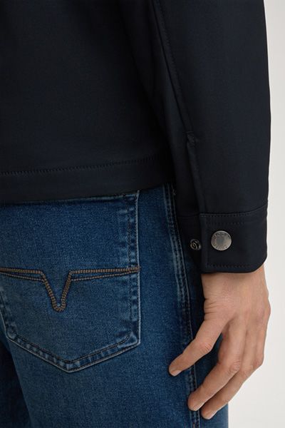 Marc Cain Skyler Navy Field Jacke mit Pattentaschen