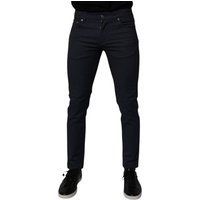 Herren Slim Fit Jeans in dunkler Waschung