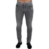 Schlanke Passform Distressed Jeans