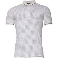 Klassisch geschnittenes Poloshirt mit Punktmuster