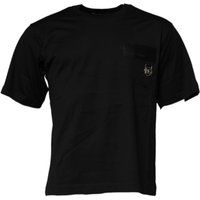 Herren T-Shirt mit schwarzer Tasche