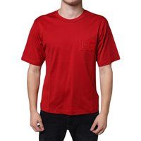 T-Shirt aus Baumwolle mit geprägtem Logo