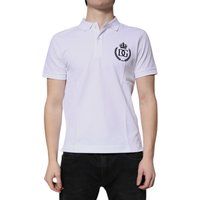 Polohemd aus Baumwolle mit gesticktem Logo