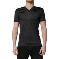 Herren Slim-Fit T-Shirt mit V-Ausschnitt
