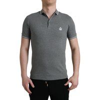 Kurzärmeliges Poloshirt mit Kronenlogo