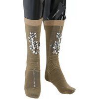 Verzierte transparente Socken