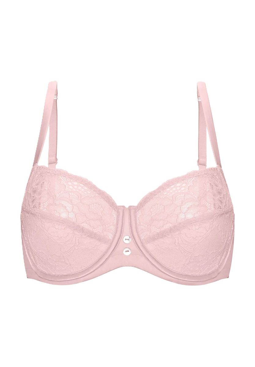 BH mit floraler Spitze und vollständiger Abdeckung