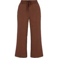 Weite Loungehose mit Textur