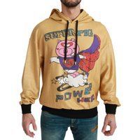 Super Schwein Grafikdruck Hoodie
