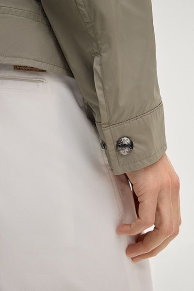 Herren Blouson Vicente Khaki Tech-Qualität Stehkragen Übergangsjacke leichte Jacke