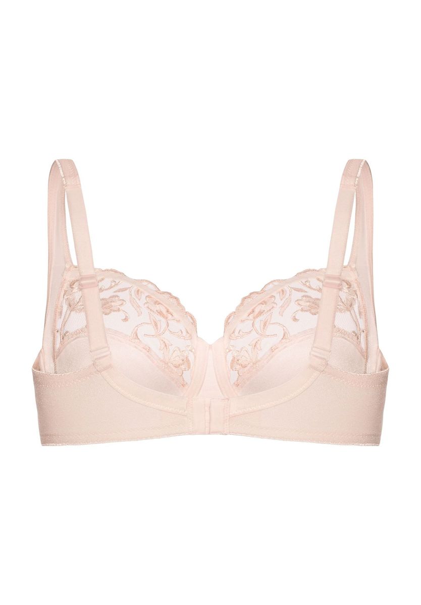 BH mit Bügel und Blumenmuster-Spitze