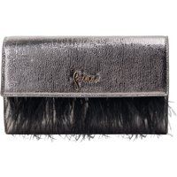 Metallische Reptil-geprägte Feder Clutch