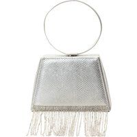 Faina Clutch/Abendtasche Damen Silber