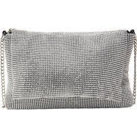 Faina Clutch/Abendtasche Damen Silber