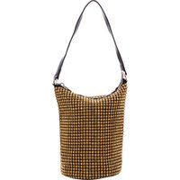 Funkelnde Strass Bucket Bag