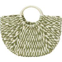 IZIA Handtasche Handtasche Frauen Grün Offwhite