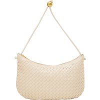 usha Schultertaschen Damen Wollweiß