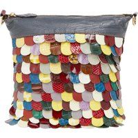 IZIA Umhängetasche Umhängetasche Frauen Dunkelrot Multicolor