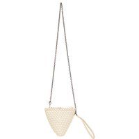 FELIPA Handtasche Damen Wollweiß