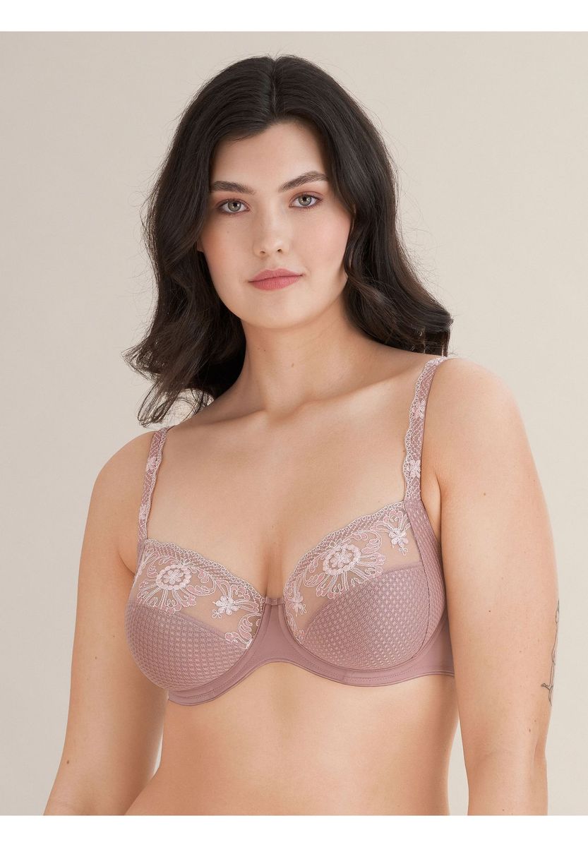 BH mit floraler Spitze