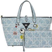 Mymo 2-IN-1-Tragetaschen-Set 2-IN-1-Tragetaschen-Set Frauen blauer Denim