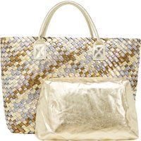 Faina 2-IN-1-Tragetaschen-Set 2-IN-1-Tragetaschen-Set Frauen Goldbraun