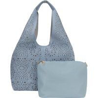 usha 2-IN-1-Tragetaschen-Set 2-IN-1-Tragetaschen-Set Frauen hellblau